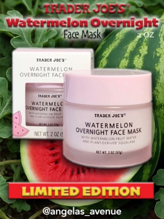 Trader Joe'S Other - Trader Joe's Watermelon Overnight Face Mask — Pink